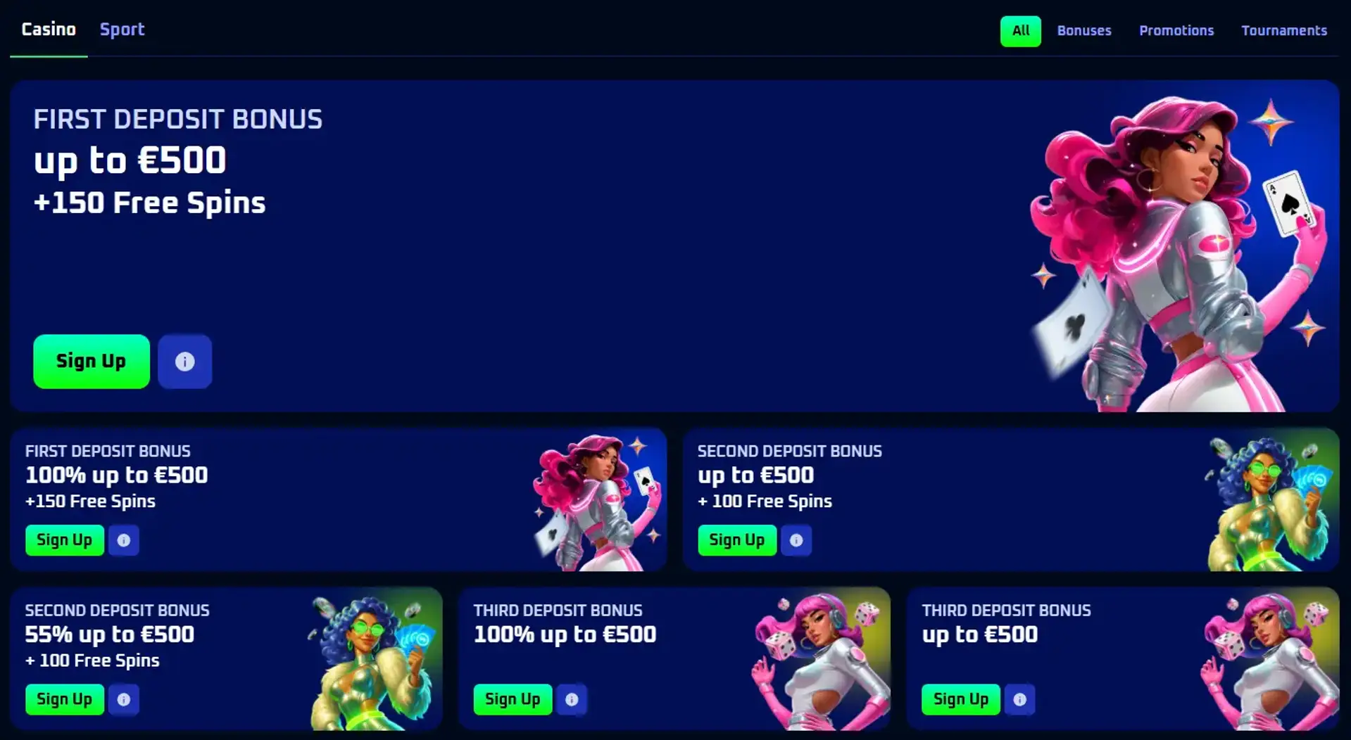 Spinwinera Casino at a Glance